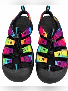 KEEN Newport H2 Waterproof Sandals Rainbow Tie Dye – Women’s Size 9.5